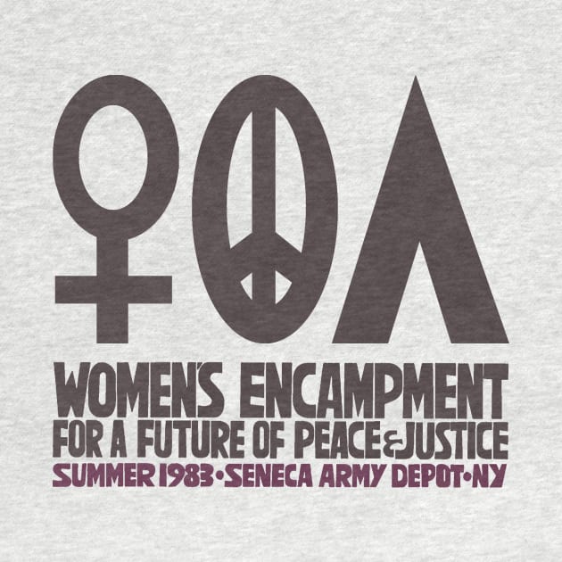 Women's Encampment for Peace and Justice 80s Feminist by WearingPride